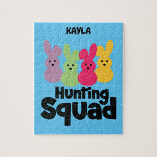 "BUNNY JUNTING SQUAD" PUZZLE PERSONALISIERT.