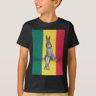 Bunny - Kaninchen in Rasta Colors: Eine Touch Groo T-Shirt