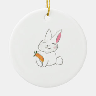 Bunny Keramik Ornament