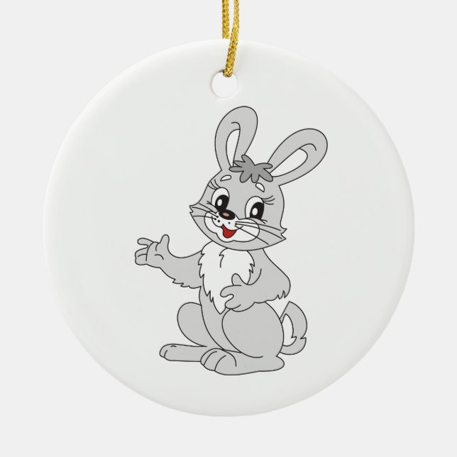 Bunny Keramikornament (Vorne)