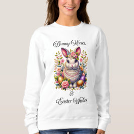 Bunny Kisses & Easter wünscht Women's Sweatshirt