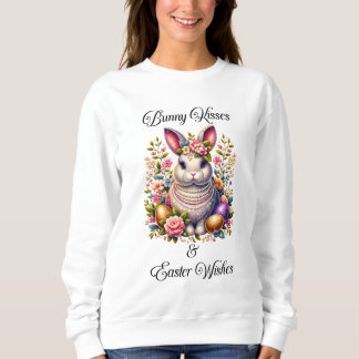 Bunny Kisses & Easter wünscht Women's Sweatshirt