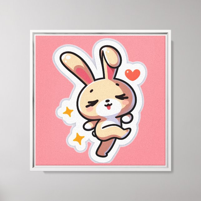 Bunny Leinwanddruck (Vorderseite)