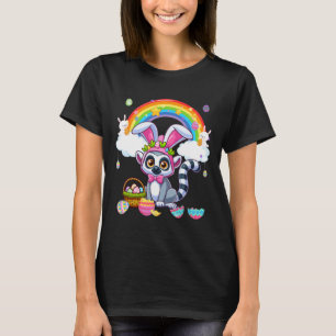 Bunny Lemur Osterfest Jagd Eier Basket Frische Pas T-Shirt