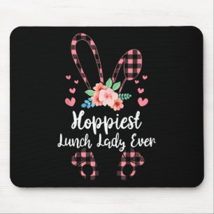 Bunny Leopard Hoppiest Mittagessen Lady Ever Oster Mousepad