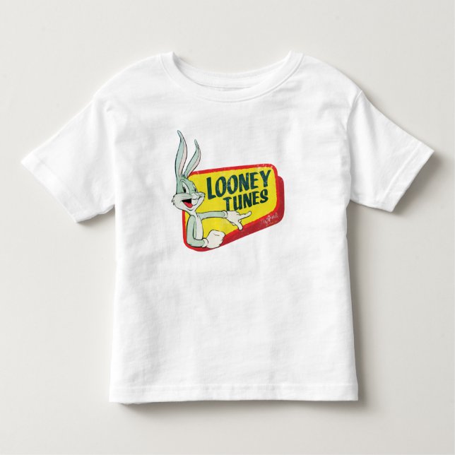 BUNNY™ LOONEY TUNES™ Retro-Patch Kleinkind T-shirt (Vorderseite)