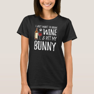 Bunny Lover T - Shirt Weinkultur und Erde Sonniges
