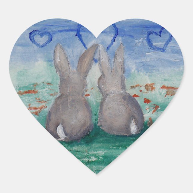 Bunny Lovin aceo Sticker (Vorderseite)