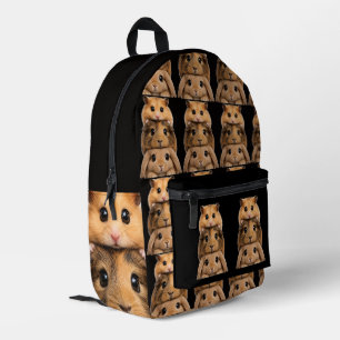 Bunny, Meerschweinchen und Hamster gestapelt Bedruckter Rucksack