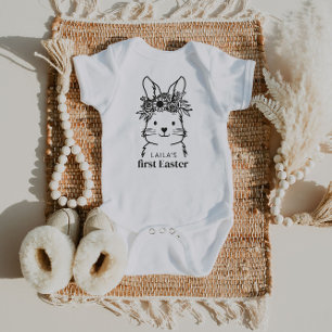 Bunny mein erster Ostername Baby Bodysuit Strampler