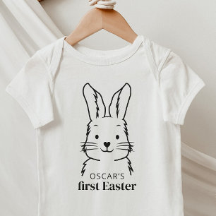 Bunny mein erster Ostername Baby Bodysuit Strampler
