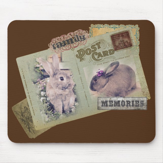 Bunny Memories Mousepad (Vorne)