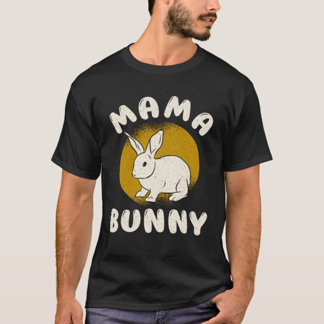 Bunny Mom Bunny Easter Friends Mother Easter T-Shirt (Vorderseite)
