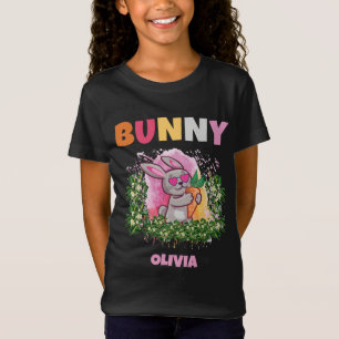 BUNNY NIEDLICH FUNNY FARNY FARBIGE PERSONALISIERTE T-Shirt