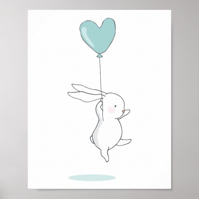 Bunny nimmt Flug Poster (Vorne)