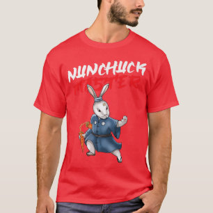 Bunny Nunchucks Master Japan Martial Arts MIXED MA T-Shirt