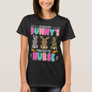 Bunny Nurse Fun Ostertag Krankenhaus Medizin Fraue T-Shirt