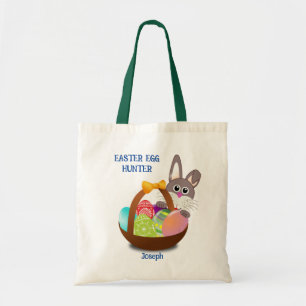 Bunny Oaster Egg Hunt Basket Tragetasche