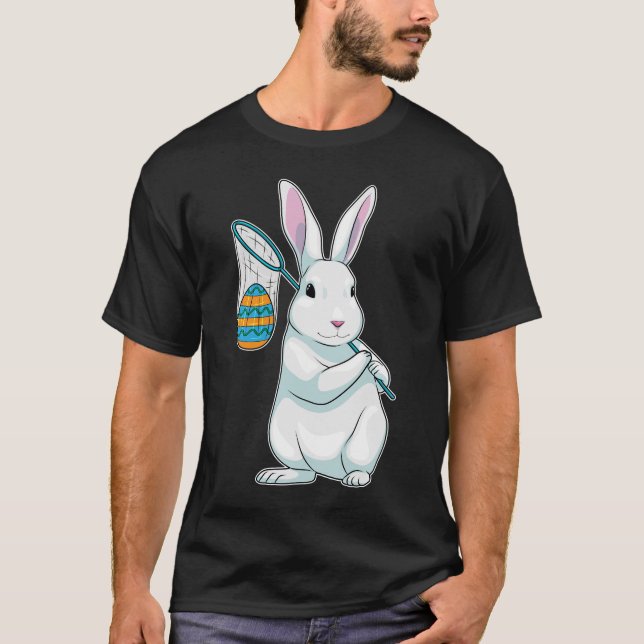 Bunny Oaster Fisher Osterei T-Shirt (Vorderseite)