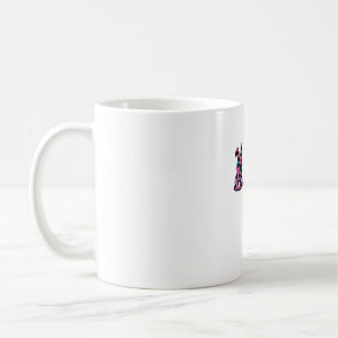 Bunny Oaster Leopard Kariert Buffaliner Kaninchen  Kaffeetasse