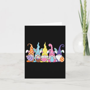 Bunny Oaster Spring Gnome Osterfeier Ei Hunti Karte