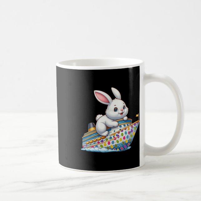 Bunny on Cruise Ship Ostereier Kostüme Kinder Todd Kaffeetasse (Rechts)