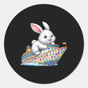 Bunny on Cruise Ship Ostereier Kostüme Kinder Todd Runder Aufkleber