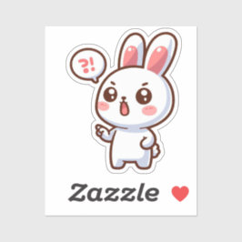 BUNNY. #Part2 / Sticker (bunny sticker) #2