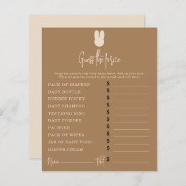 Bunny Party Games | Price Guess Game