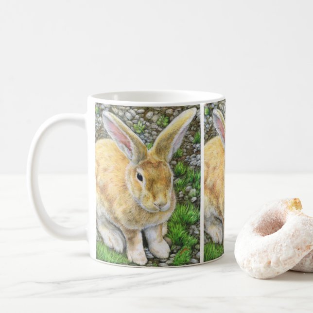 Bunny Pastel Kaffeetasse (Mit Donut)