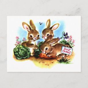 Bunny Patch Postkarte
