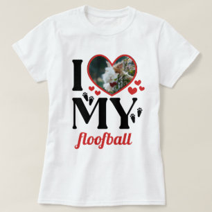 Bunny Paws Red Ich habe meinen Floofball hören Fot T-Shirt