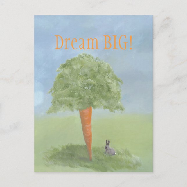 Bunny Postcard Postkarte (Vorderseite)