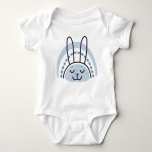 Bunny Rabbit Baby Bodysuit Baby Strampler