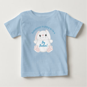 Bunny Rabbit Baby Dusche Blau Baby T-shirt