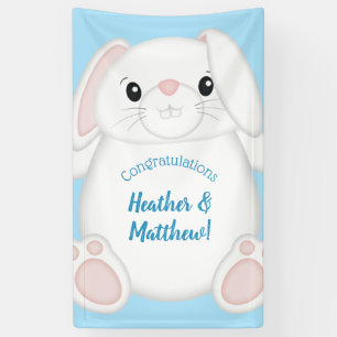 Bunny Rabbit Baby Dusche Woodland Banner