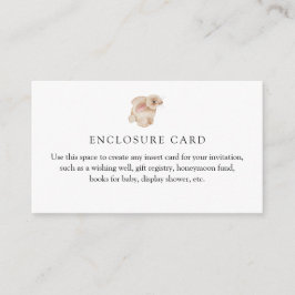 Bunny Rabbit Custom Enclosure Card Begleitkarte