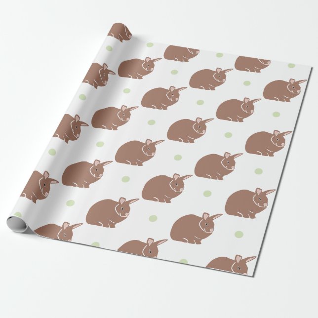 Bunny Rabbit Geschenkpapier (Ungerollt)