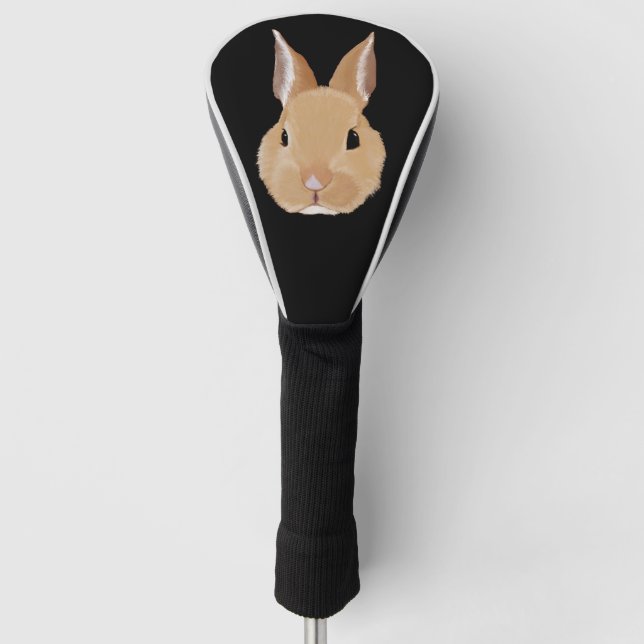 Bunny Rabbit Golf Headcover (Vorderseite)