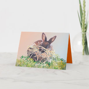 Bunny Rabbit Grußkarten Geburtstag, Beileid Karte