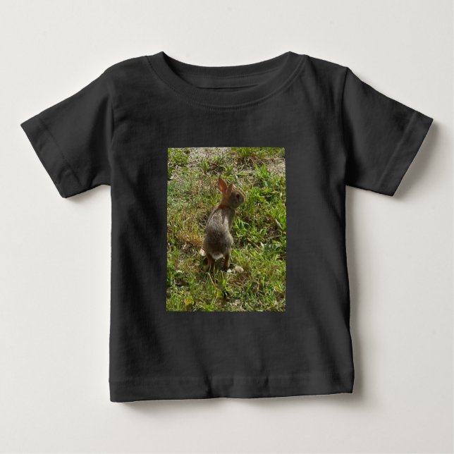Bunny Rabbit Hare Stuff Baby T-shirt (Vorderseite)