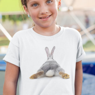 Bunny Rabbit Hintern Schwanz Niedlich T-Shirt