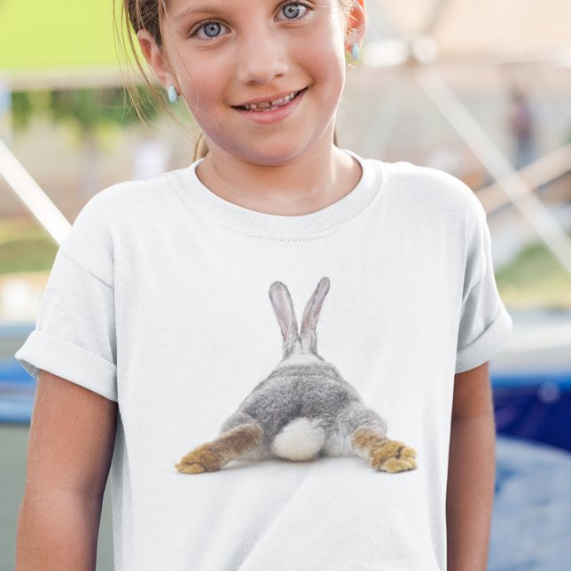 Bunny Rabbit Hintern Schwanz Niedlich T-Shirt (Von Creator hochgeladen)