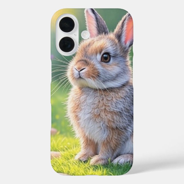 Bunny Rabbit iPhone 16 Fall Case-Mate iPhone Hülle (Rückseite)
