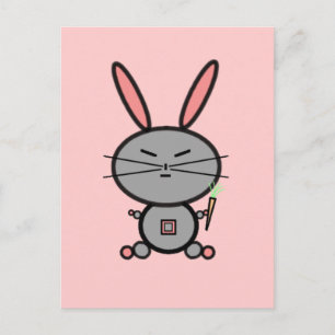Bunny Rabbit Postkarte