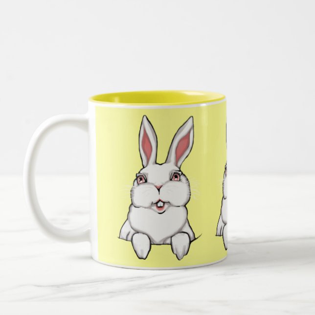 Bunny Rabbit Tassen Kaffee Cup Osterfest Bunny Cup (Links)