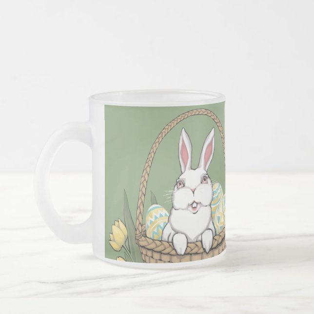 Bunny Rabbit Tassen Kaffee Cup Osterfest Bunny Cup (Links)