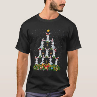 Bunny Rabbit Weihnachtsbaum Geschenk Weihnachten B T-Shirt