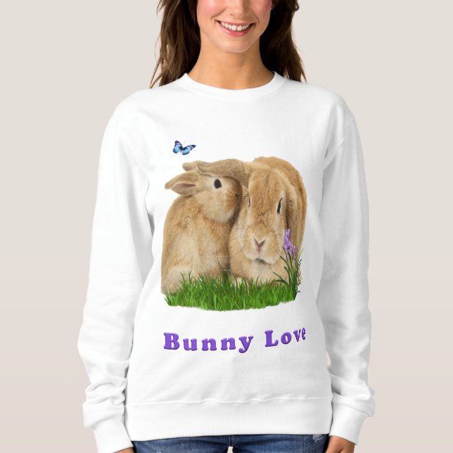 Bunny rabbitt sweatshirt (Vorderseite)