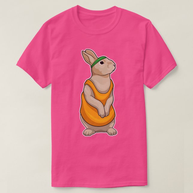 Bunny Running Fitness T-Shirt (Design vorne)
